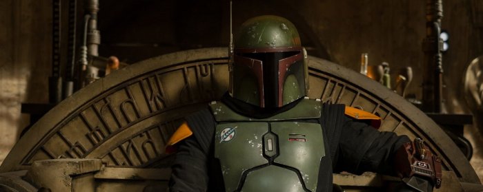 Boba Fett Statues with Boba Fett on his throne