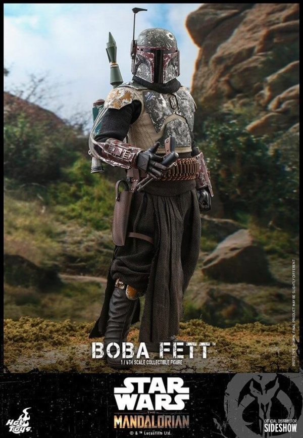 Boba Fett statues legendary figure