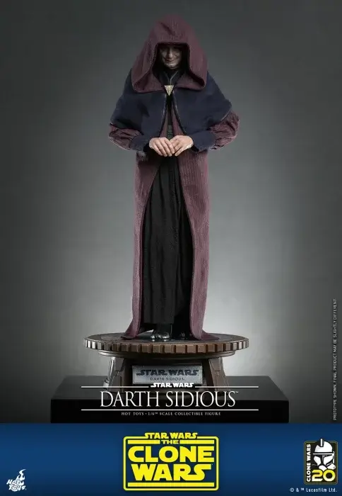 Darth Sidious Sith Statues from the Clone Wars